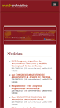 Mobile Screenshot of mundoarchivistico.com
